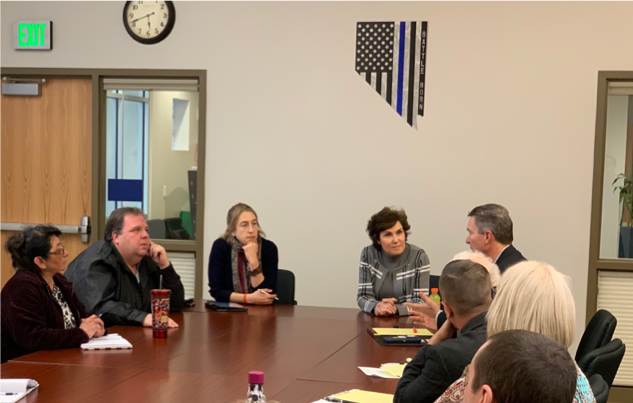 Senator Jacky Rosen discusses rural broadband deployment for Elko residents.