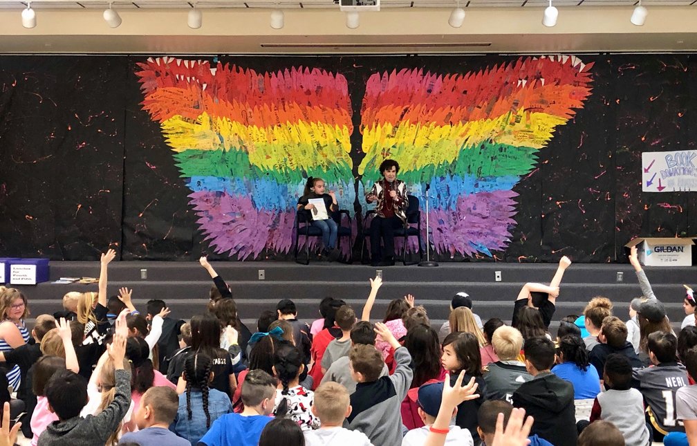 Senator Jacky Rosen Takes Part in Nevada Reading Week, reads to third graders at Bartlett Elementary School.