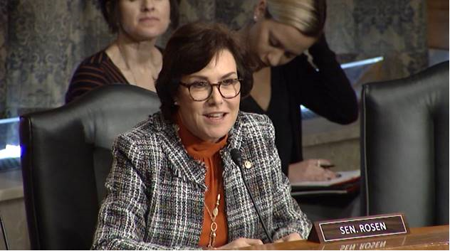 U.S. Senator Jacky Rosen (D-NV), a member of the Senate Homeland Security and Governmental Affairs Committee (HSGAC), posed several questions to FEMA Administrator nominee Peter T. Gaynor.