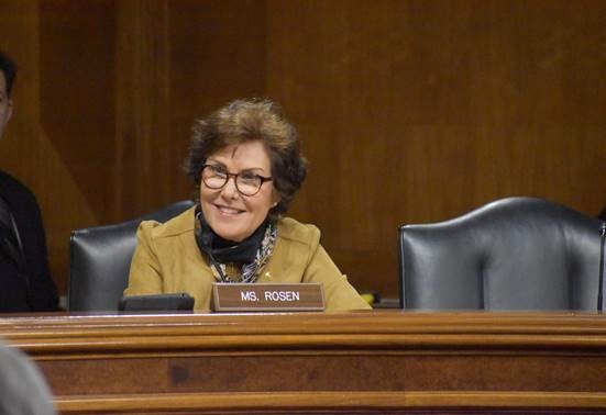 U.S. Senator Jacky Rosen (D-NV) questioned medical experts about the challenges of providing comprehensive home health care services in rural communities