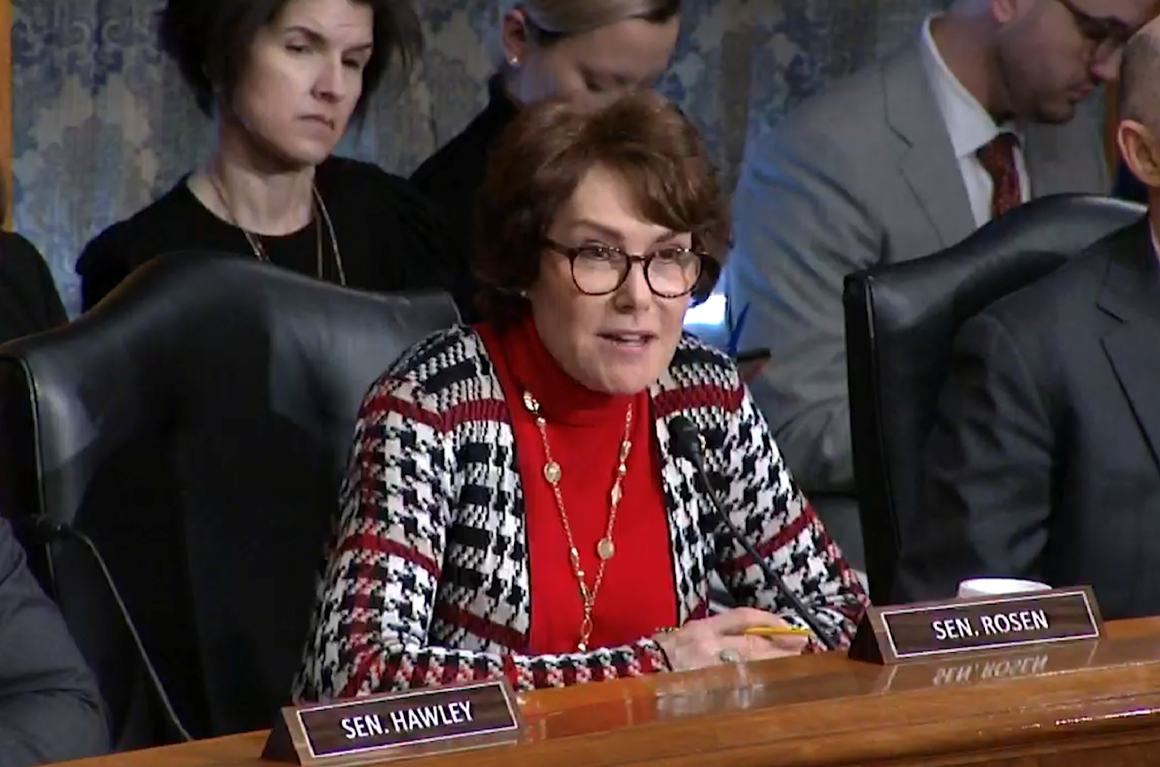 U.S. Senator Jacky Rosen (D-NV) questioned Department of Homeland Security official Ken Cuccinelli on what steps the Federal Emergency Management Agency (FEMA) can take to provide relief should the coronavirus outbreak worsen.