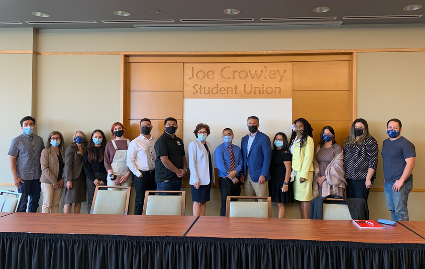 U.S. Senator Jacky Rosen (D-NV) hosted a roundtable discussion at the University of Nevada, Reno (UNR) with University President Brian Sandoval and student Dreamers to discuss her support for the DACA program and the need for comprehensive immigration reform, including the DREAM Act.