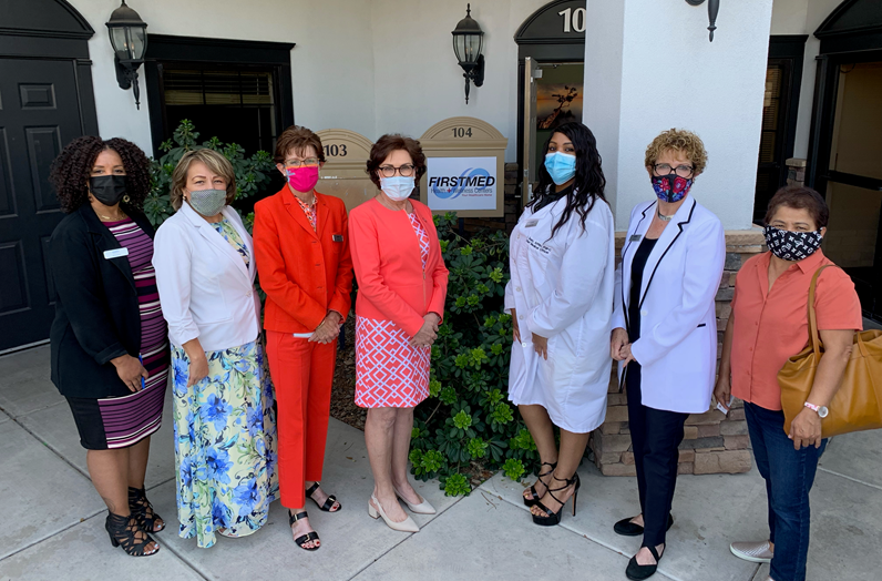 U.S. Senator Jacky Rosen (D-NV), a member of the Senate Committee on Health, Education, Labor and Pensions (HELP), visited FirstMed Health & Wellness to encourage vaccinations at their on-site clinic, to see how FirstMed is utilizing the $1.8 million they received as part of the American Rescue Plan Act, and to discuss her work to improve access to care, including through her bill to lower the cost of prescription drugs.