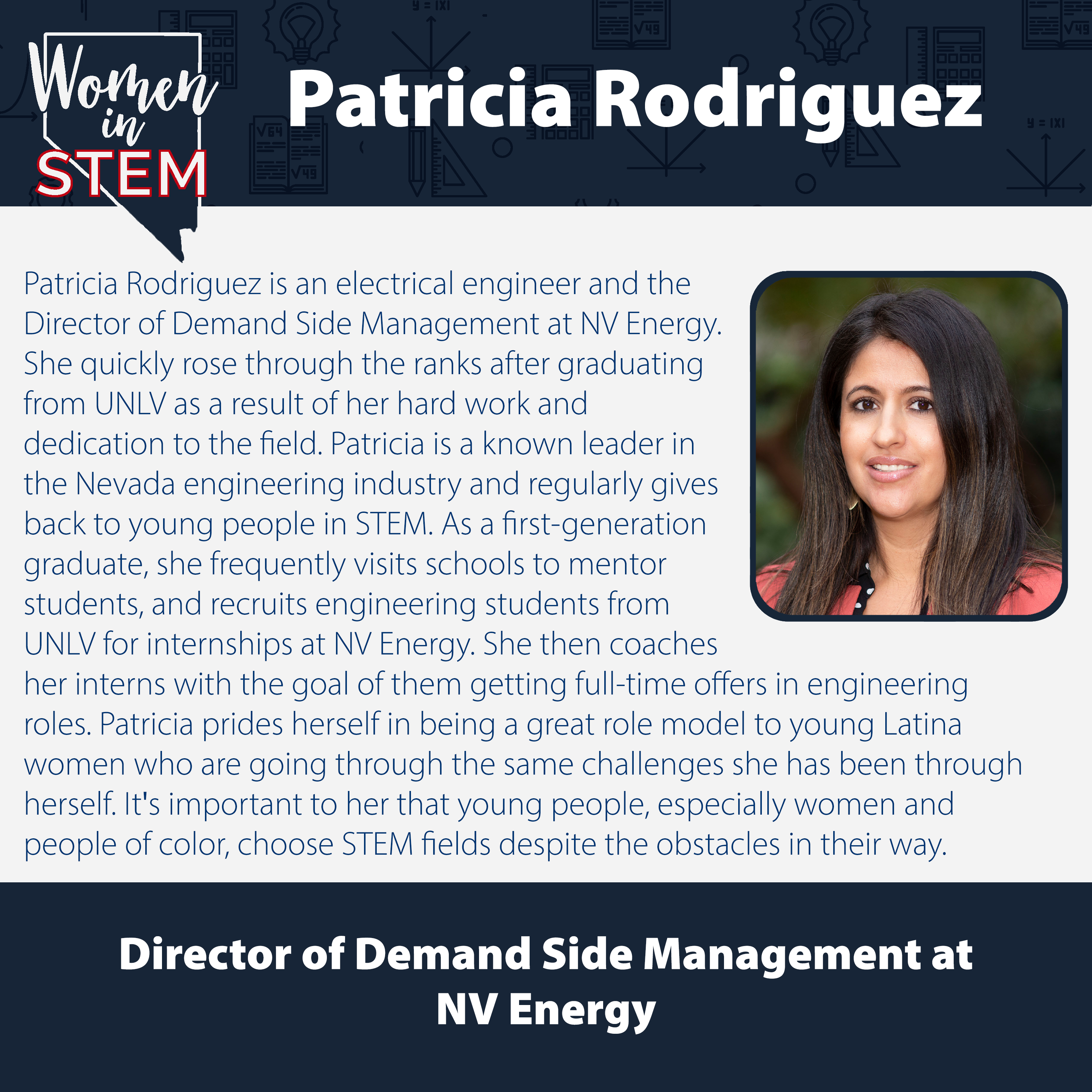 Patricia Rodriguez Women in STEM