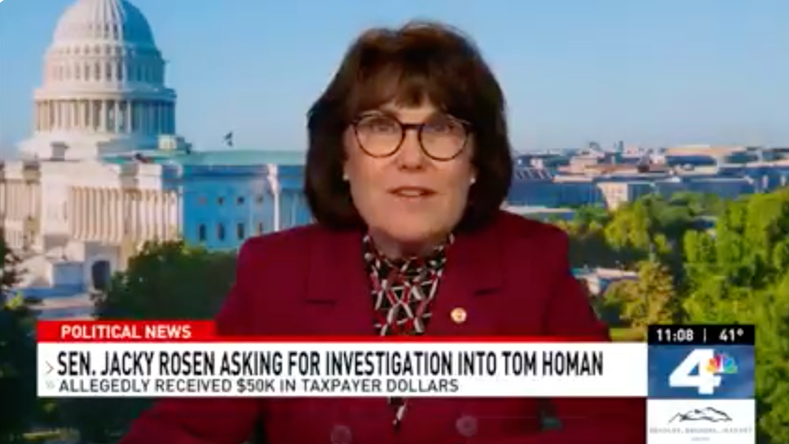 ICYMI: Rosen Calls on DOJ Inspector General to Investigate Tom Homan ...